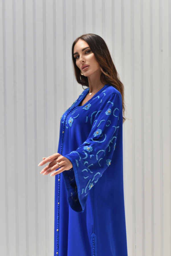 Navy Blue Royal Kaftan