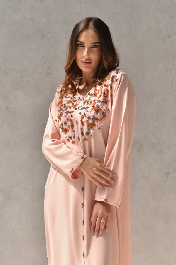 Royal Peach Kaftan