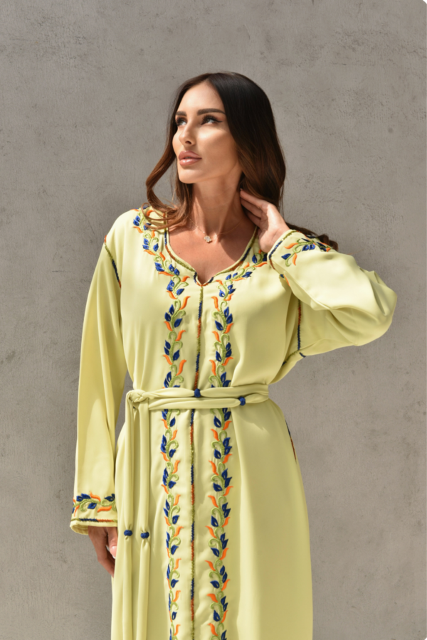 Yellow Occasions Kaftan