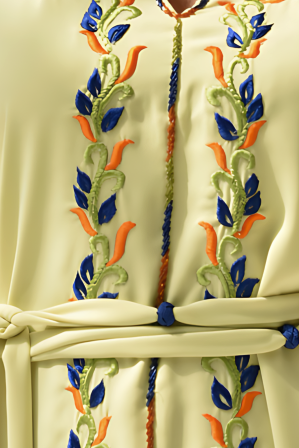 Yellow Occasions Kaftan - Image 2