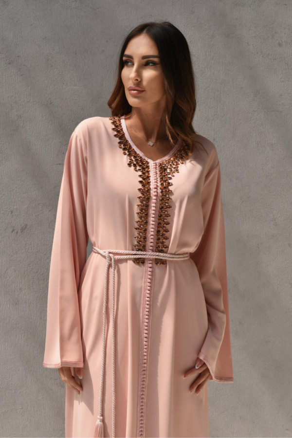 Peach Occasions Kaftan