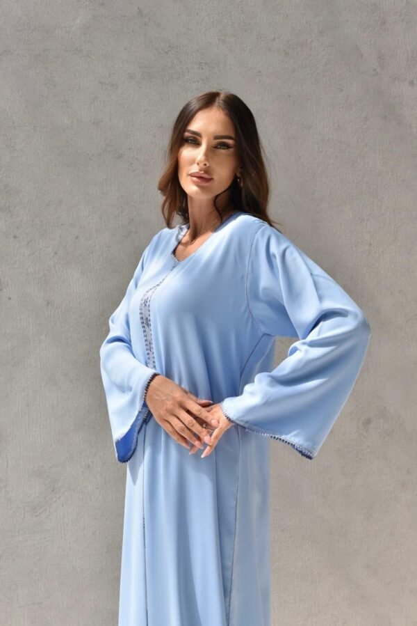 Blue Randa Classy Kaftan - Image 3