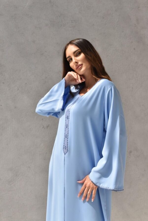 Blue Randa Classy Kaftan - Image 4