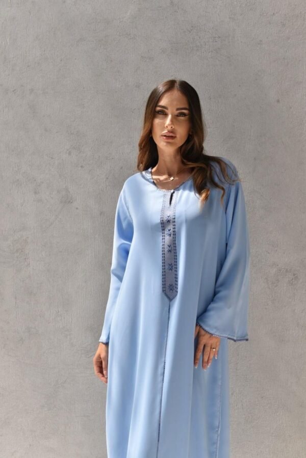 Blue Randa Classy Kaftan - Image 5