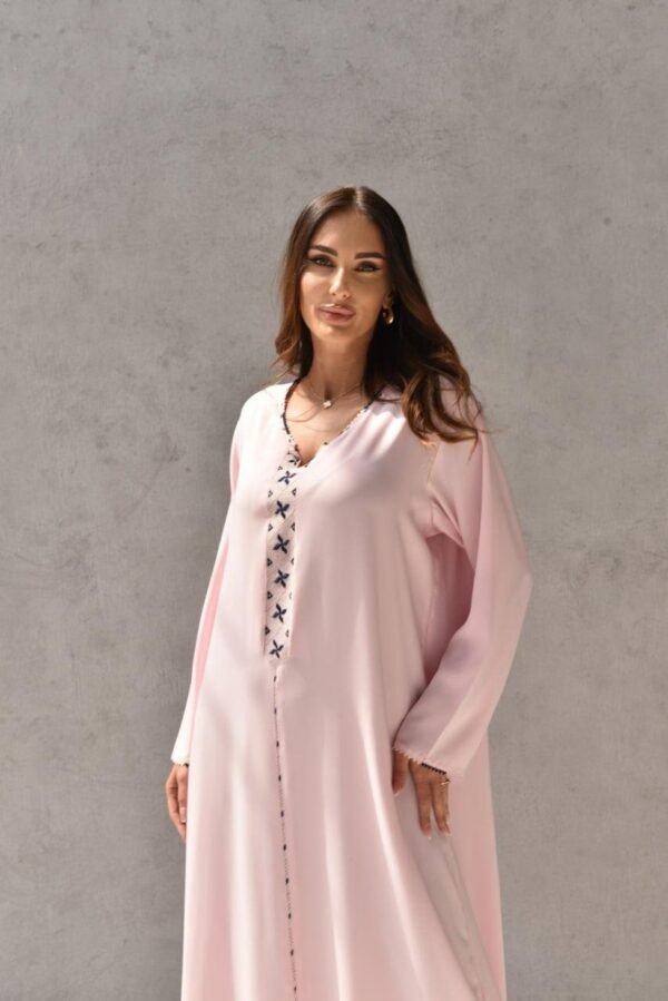 ⁦Pink Randa Classy Kaftan⁩ - الصورة ⁦4⁩