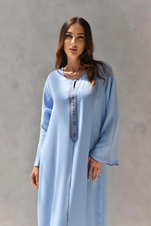 Blue Randa Classy Kaftan