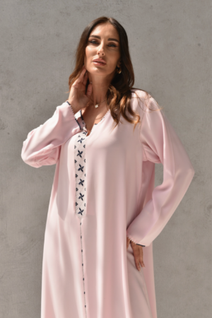 Pink Randa Classy Kaftan