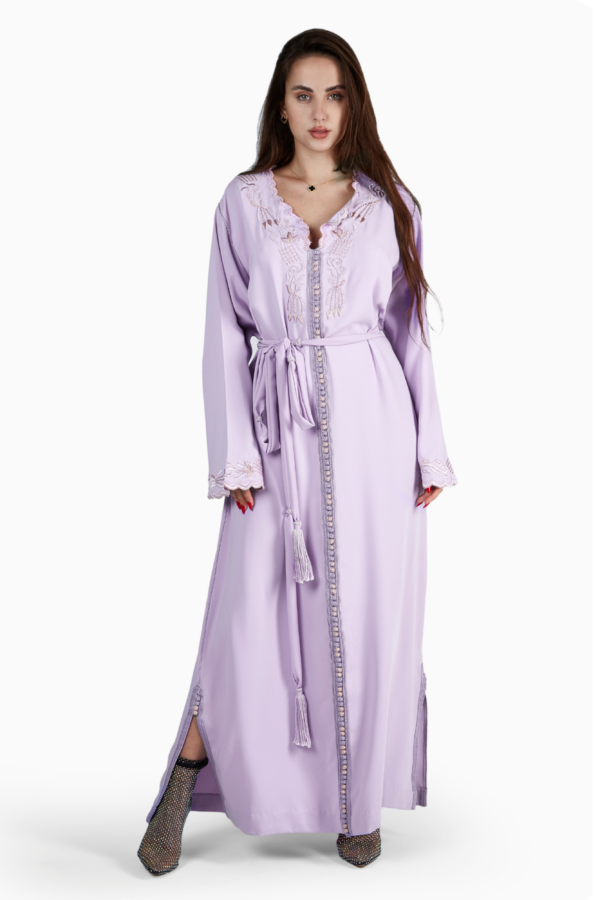 Lilac Purple Occasions Kaftan