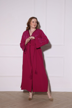 Dark Pink Barbie Kaftan