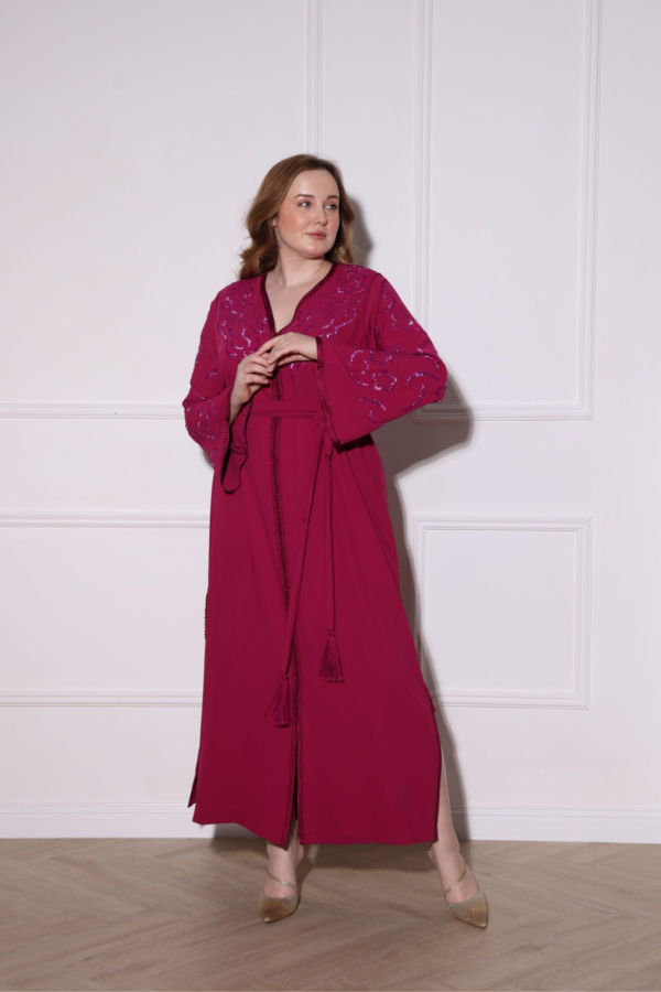 Dark Pink Barbie Kaftan