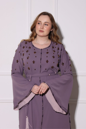 Purple Swarvoski Kaftan