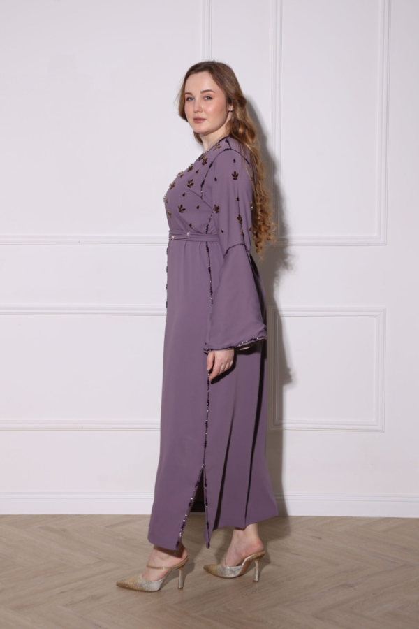 Purple Swarvoski Kaftan - Image 2